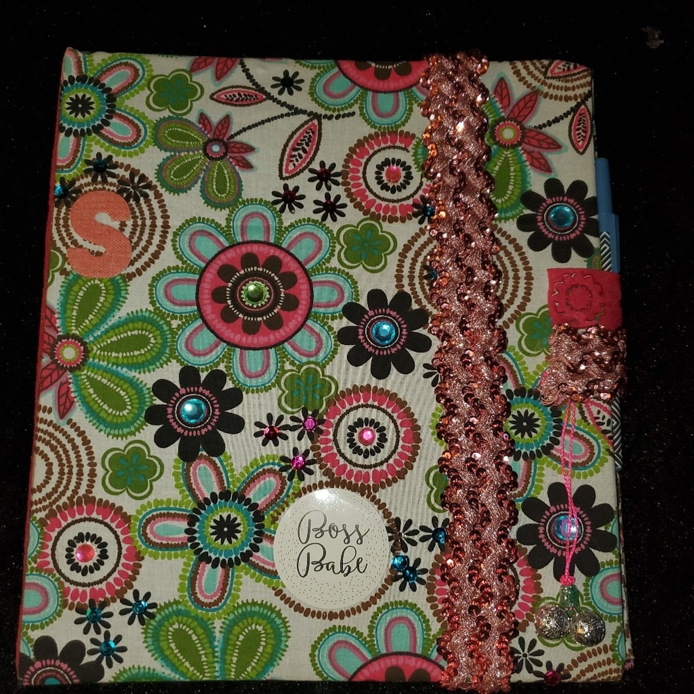 Homemade Specialized notebook/planner Bossbabe